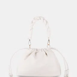 lino perros Women White Hand-held Bag image 4