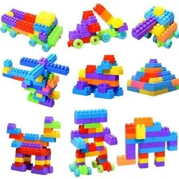 printora 100-Piece DIY Building Blocks Toy set for Kids image 2