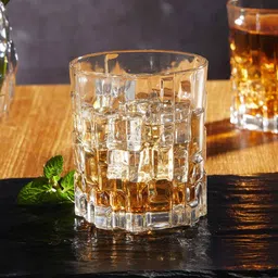 trovea's Timeless Italian Crystal Whiskey Glass 330 Ml (Set Of 6) image 1