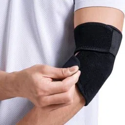 leosportz original neoprene long lasting perfect fit elbow brace elbow guard Elbow Support image 3