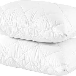 doristyle Quilted Microfibre Filled Zipper Standard Size Pillow Protector-picture-16