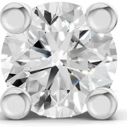 Sparkles Certified Lab Grown Diamond Men's White Gold 14kt Stud Earring image 3