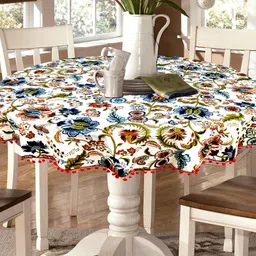 rajodyana Cotton 6 Seater Printed Table Cover image 2