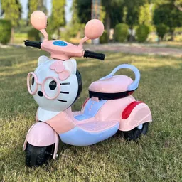 xpark toys Battery Operated Ride on Kitty Scooter(Scooty) for baby Girls and boys Scooter Battery Operated Ride On-picture-14