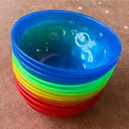 tm&w Plastic Storage Bowl Home Plastic Serving Bowl for launch, dinner: Disposable-picture-10