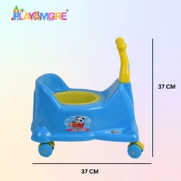 playmore 2 in 1 Potty Scooter For Kids with Removalable Lid & Bowl Potty Seat image 5