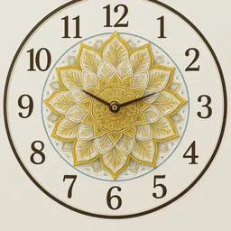 tikamenterprise Analog 25 cm X 25 cm Wall Clock image 2