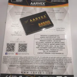 AAE COM AARVEX SSD/HDD 128Gb 2.5 inch SSD/HDD image 2