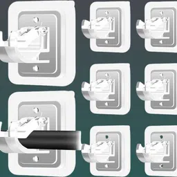 crolara White Curtain Hooks-picture-43