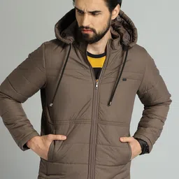roadster Men Solid Parka Jacket-picture-20