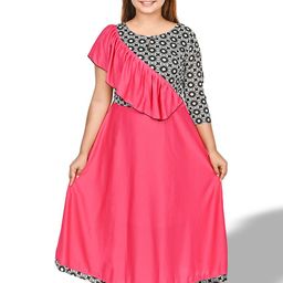 BAESD Girls Ruffles Fit & Flare Dress-picture-44