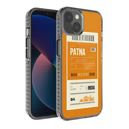 DailyObjects Yellow Printed IPhone 13 Back Case Mobile Accessories image 1