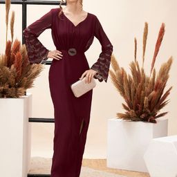 MISH X Georgette Maxi Dress-picture-19