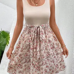 StyleCast x Revolte Women Printed Sheath Midi Dress-picture-24