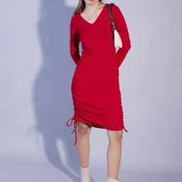 Freehand by The Indian Garage Co Women V-neck Sheath Dress-picture-30