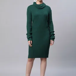 Global Republic Cowl Neck Sheath Dress image 1