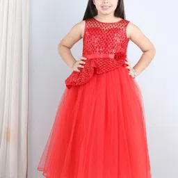 Toy Balloon kids Girls Embellished Maxi Dress-picture-26