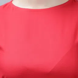 ENTELLUS Round Neck A-Line Cotton Dress image 2