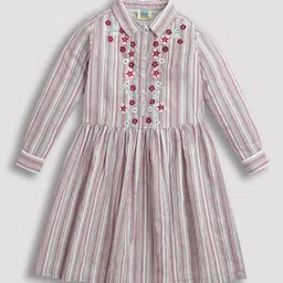 ZIP ZAP ZOOP Striped Fit & Flare Dress image 5