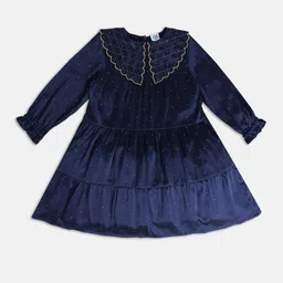 MINI KLUB Girls Embellished Fit & Flare Dress-image-47