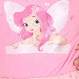 CUTECUMBER Embellished Net Fit & Flare Dress image 3