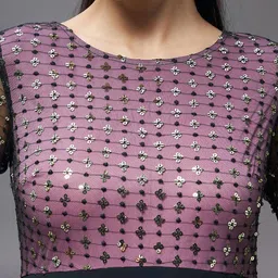 Miss Chase Long Sleeves Embellished Maxi Dress image 2