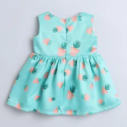 MANY FROCKS & Floral Printed Satin Fit & Flare Dress image 2