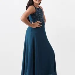 AND Embellished Shoulder Straps Maxi Dress image 3