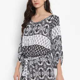 Aditi Wasan Printed A-Line Dress image 3