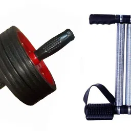 instafit Ab Wheel Roller With Double Spring Tummy Trimmer Fitness Accessory Kit Kit-picture-19