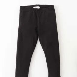 CrayonFlakes Girls Polar Fleece Checked Round Neck Top With Leggings image 5