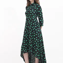 RAREISM Polka Dots Print Maxi Dress image 4