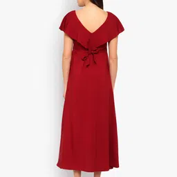 Indietoga Crepe Maxi Dress image 5