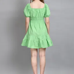 fuchsia PRETTY LOVING THING Tie-Up Neck Dress image 5