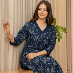 the style syndicate Women Viscose Rayon Kurta Pant Set-picture-12