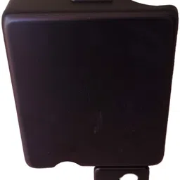 omesh High Quality Black Glossy Battery cover for BS4 Royal Enfield Motorbikes Vehicle Battery Cover image 2