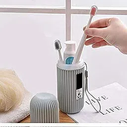 kudos enterprises Capsule Shape Travel Toothbrush Case Holder Toothbrush Case image 2