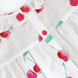 LULU & SKY Floral Print A-Line Dress image 3