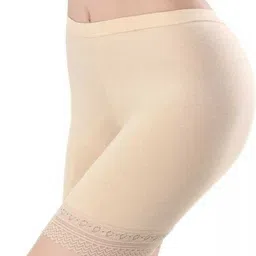 arsheen adore Pack of 2 Self Design Women Black Night Shorts, Regular Shorts image 3