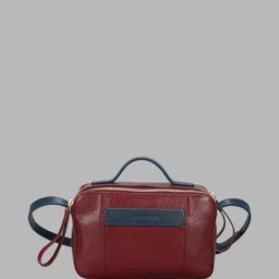 hidesign Maroon Women Satchel BETHANY 1 image 5
