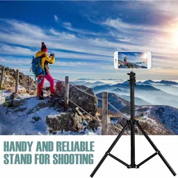 ZAXART professional tripod with clip in low price Monopod Tripod image 4