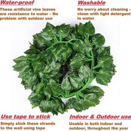 young star Money Vine,For|Home|Wall|Garden|Hanging|Decoration Artificial Plant image 2