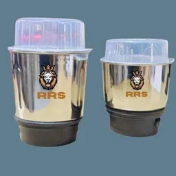 radha rani store Combo Chutney 250ml 500ml Fit on 2 Lock & 4 Teeth Coupler Mixer Juicer Jar Mixer Juicer Jar-picture-25