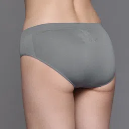 HRX by Hrithik Roshan Women Pack Of 2 Assorted Anti Microbial Seamless Briefs image 4