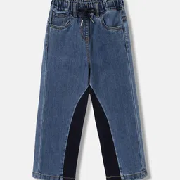 Blue Giraffe Girls Straight Fit Low Distress Jeans-picture-25