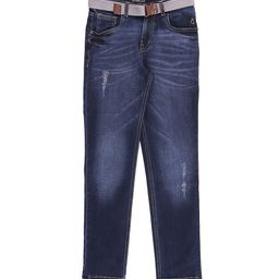 Gini and Jony Kids Boys Low Distress Mid Rise Jeans-picture-37