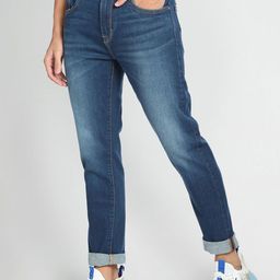 Flying Machine Stone Wash Slim Tapered Fit Classic Vintage Jeans-picture-26