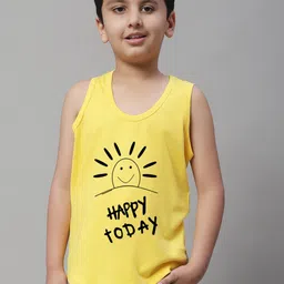 Friskers Boys Printed Pure Cotton Innerwear Vest-picture-35
