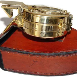 satishpradeep Military Compass for Direction Used Authentic Army Brass with Leather Case Compass-picture-26