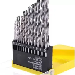 kshivi Rotary High Speed Steel Drill Bit Set 13 Pieces Bits For Wood, Malleable Iron, Aluminium Plastic Etc Pack of 1 Rotary Bit Set-picture-23